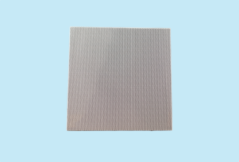 Geperforeerd overstroom paneel 594x594mm voor systeemplafonds