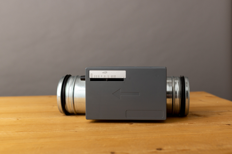 Enkelwandige constant volumeregelaar Ø 80mm voor 40 t/m 140 m3/h