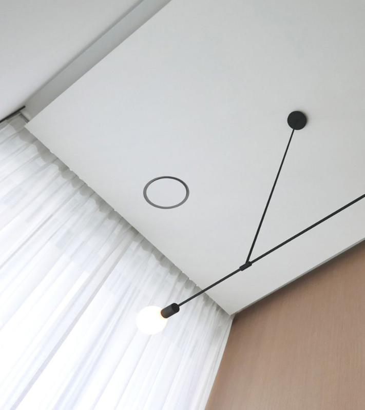 Volledig In stucbaar wand en plafond rooster van gips model Circle met aansluiting Ø 100mm - 