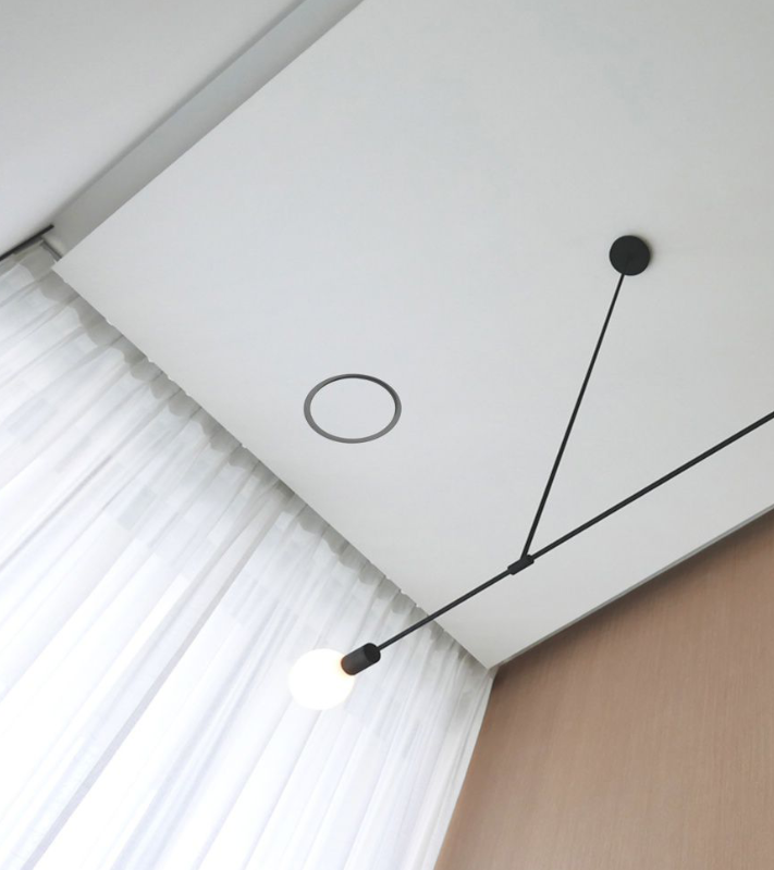 Volledig In stucbaar wand en plafond rooster van gips model Circle met aansluiting Ø 125mm - 