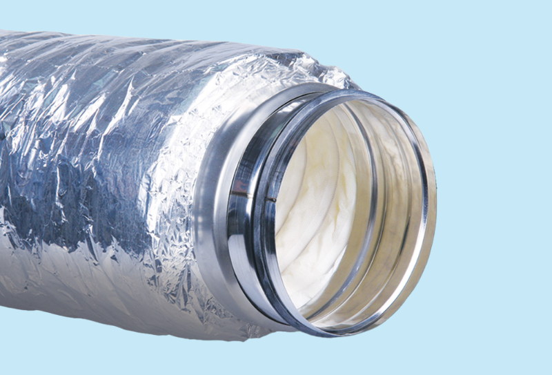 Thermisch en akoestisch geïsoleerde Texo Connector slang MM Non Woven - diameter 125 mm x 1 meter
