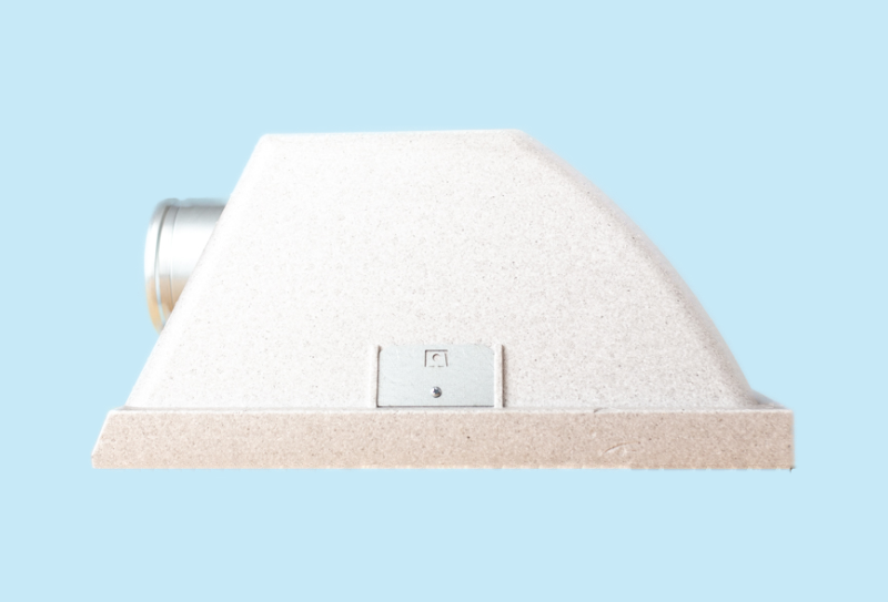 Universeel losgeleverd EPS plenum met Ø 125mm aansluiting voor diverse 594x594mm inlegroosters