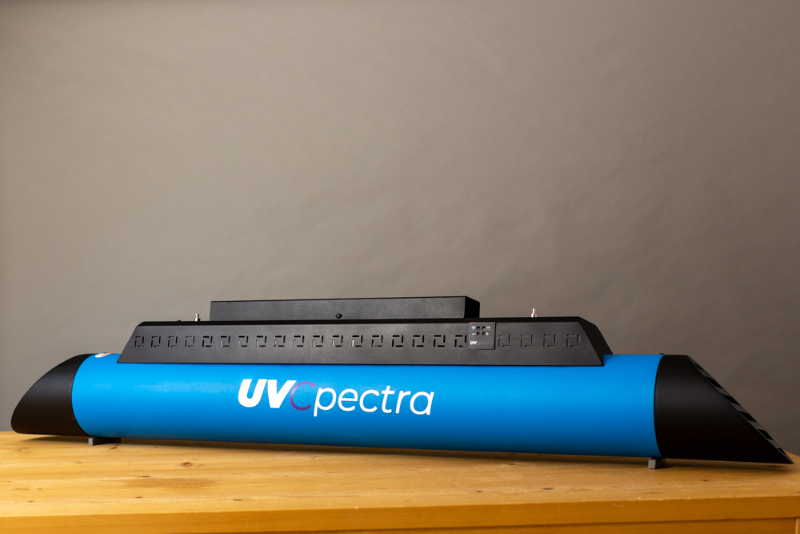 Ultra moderne uv-c luchtreiniger met speciale philips lampen en eenvoudige bediening via WIFI