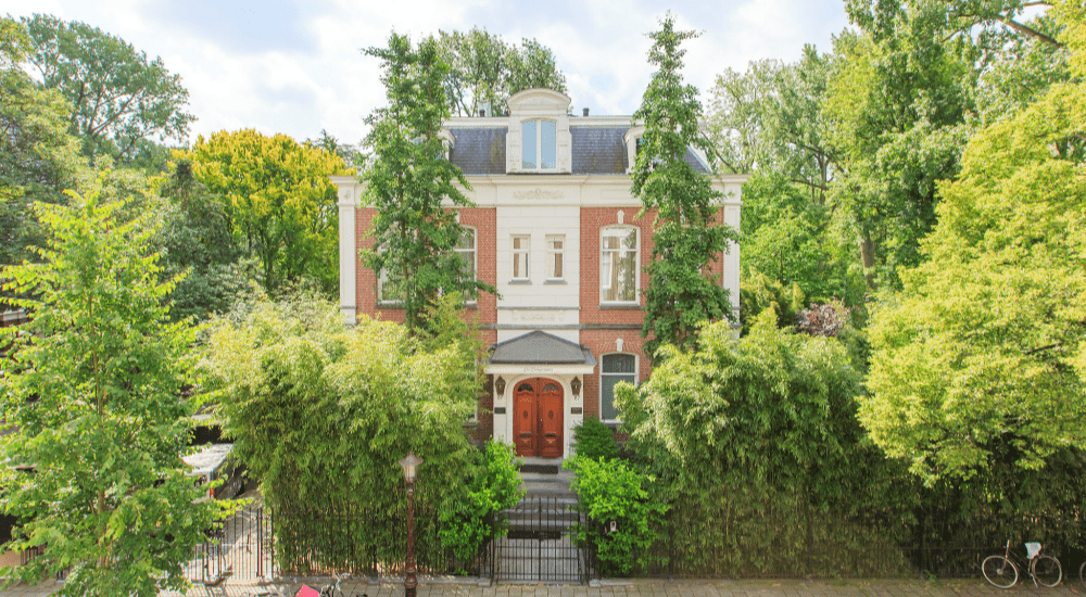 Villa vondelpark Amsterdam 